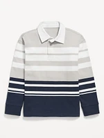 Long-Sleeve Polo Shirt for Boys