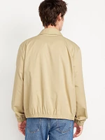 Lightweight Twill Zip Jacket