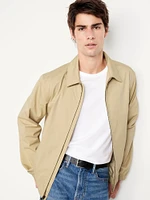 Lightweight Twill Zip Jacket