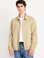 Lightweight Twill Zip Jacket