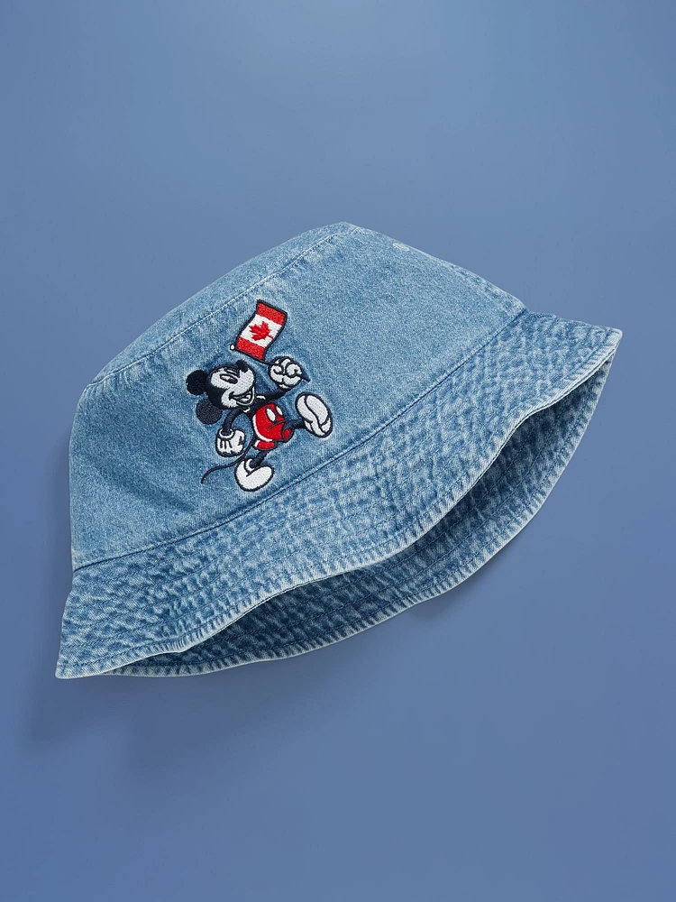 Old Navy x Disney© Mickey Mouse Flag Logo-Graphic Bucket Hat for Kids