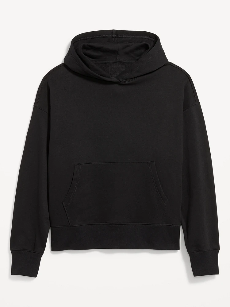 Oversized Cropped Hoodie