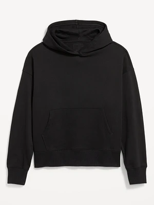 Oversized Cropped Hoodie