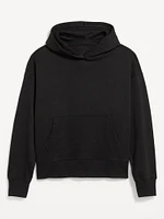 Oversized Cropped Hoodie