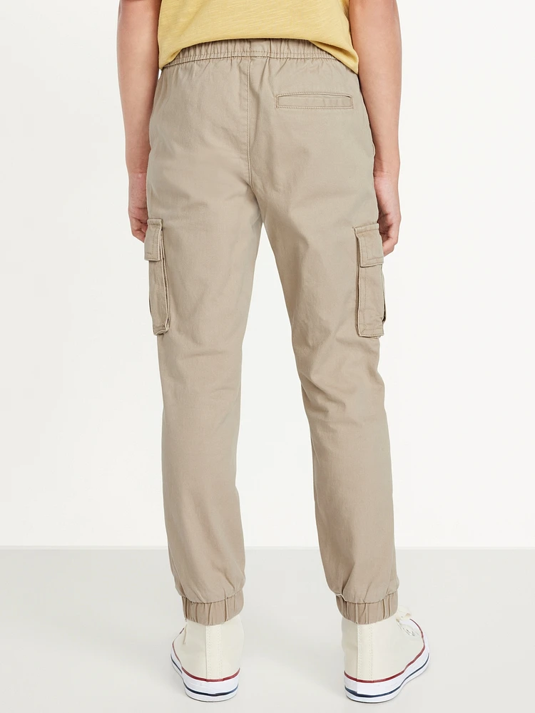 Built-In Flex Twill Cargo Jogger Pants for Boys