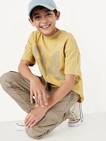 Built-In Flex Twill Cargo Jogger Pants for Boys