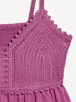 Sleeveless Crochet Top