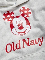 Old Navy x Disney© Mickey Mouse Gender-Neutral Flag Logo-Graphic Pullover Hoodie for Kids