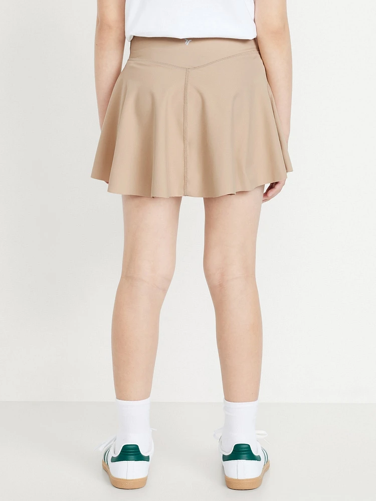 High-Waisted PowerSoft Skort for Girls