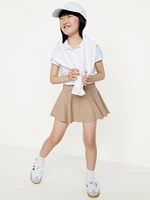 High-Waisted PowerSoft Skort for Girls