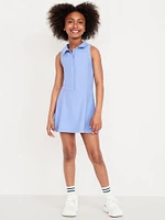 PowerSoft Sleeveless Polo Athletic Dress for Girls