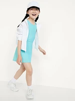 PowerSoft Sleeveless Ribbed Athletic Dress for Girls