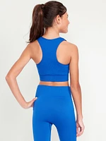 Fitted Seamless Performance Bra for Girls
