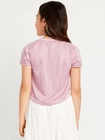 Short-Sleeve Graphic Jersey T-Shirt for Girls