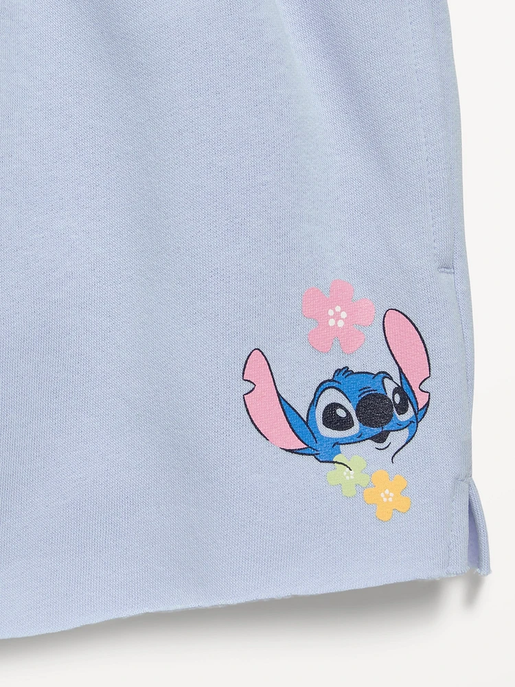 Disney© Stitch High-Waisted Graphic Shorts for Girls