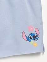 Disney© Stitch High-Waisted Graphic Shorts for Girls