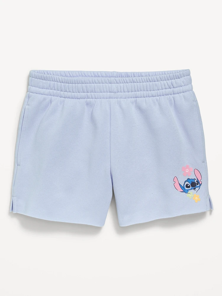 Disney© Stitch High-Waisted Graphic Shorts for Girls