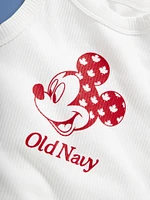 Old Navy x Disney© Mickey Mouse Fitted Flag Logo-Graphic Tank for Girls
