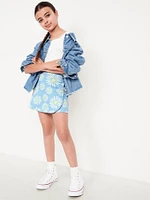 Wrap-Front Skort for Girls