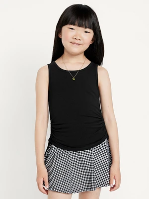 Side-Ruched Tank Top for Girls