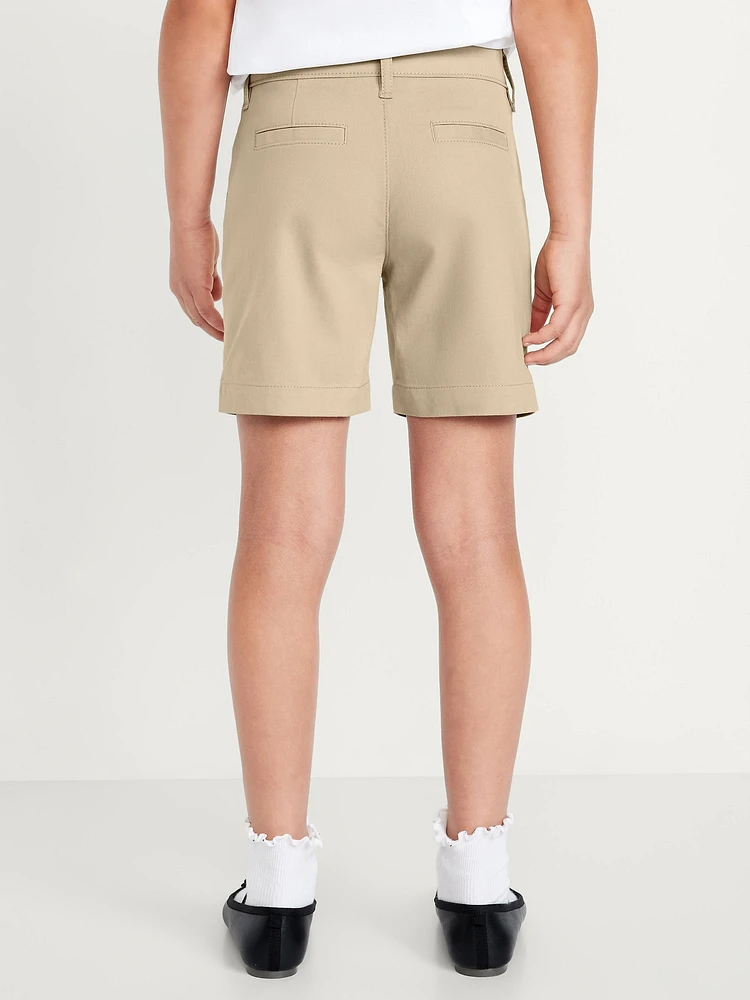 School Uniform Twill Bermuda Shorts for Girls