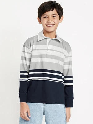 Long-Sleeve Polo Shirt for Boys