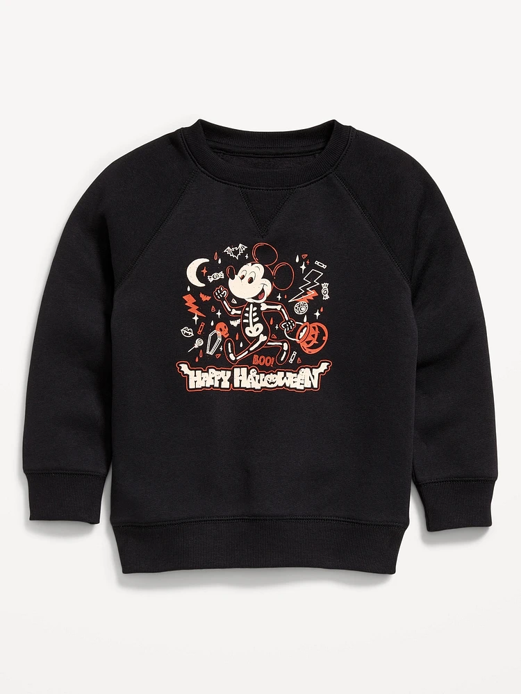 Disney© Mickey Mouse Halloween Graphic Unisex Sweatshirt for Toddler
