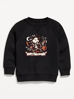 Disney© Mickey Mouse Halloween Graphic Unisex Sweatshirt for Toddler