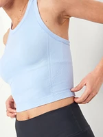Fluid Seamless Fitted Crop Tank Top