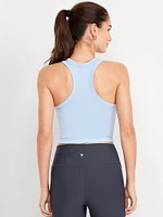 Fluid Seamless Fitted Crop Tank Top