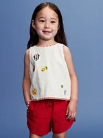 Old Navy x Disney© Sleeveless Linen-Blend Top for Toddler Girls