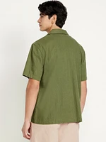 Short-Sleeve Utility Camp Shirt