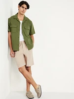 Short-Sleeve Utility Camp Shirt