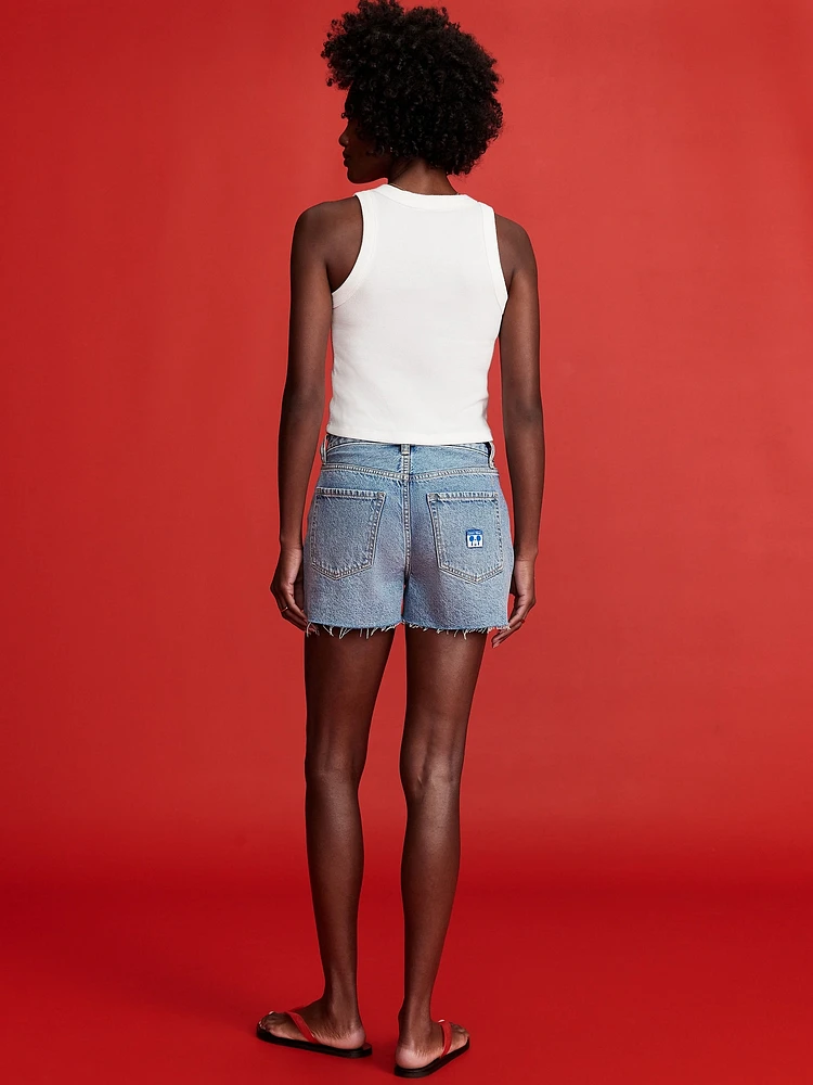 Old Navy x Disney© High-Waisted OG Jean Cut-Off Shorts -- 3-inch inseam