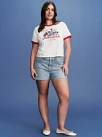 Old Navy x Disney© High-Waisted OG Jean Cut-Off Shorts -- 3-inch inseam