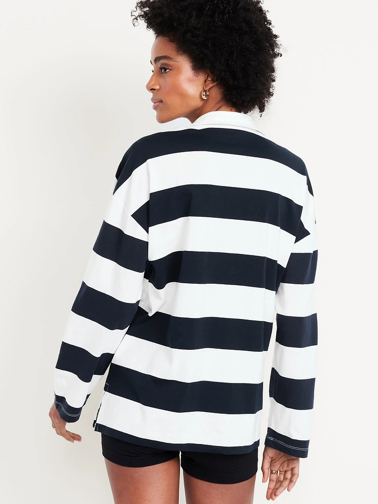 Oversized Rugby Polo
