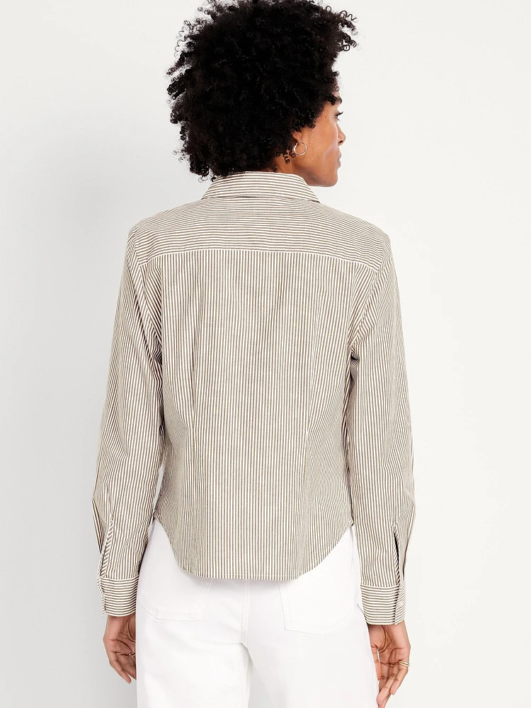 Slim Button-Down Shirt