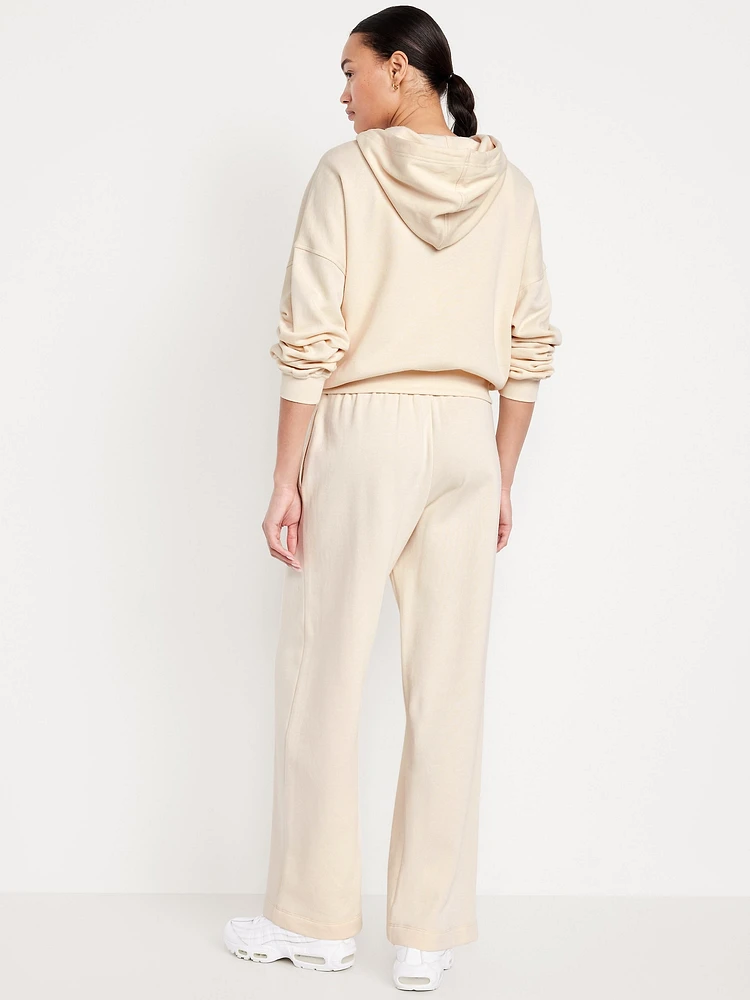 High-Waisted SoComfy Wide-Leg Sweatpants