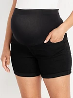 Short OG WOW à panneau couvrant de maternité, entrejambe 12,5 cm