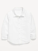 Long-Sleeve Oxford Shirt for Toddler Boys