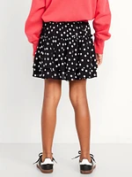 Printed Tiered Ruffled Skirt for Girls