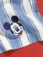 Old Navy x Disney© Mickey Mouse Linen-Blend Jogger Shorts -- inseam