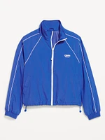 Nylon Zip Jacket