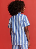 Old Navy x Disney© Linen-Blend Pocket Shirt for Boys