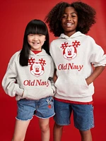 Old Navy x Disney© Mickey Mouse Gender-Neutral Flag Logo-Graphic Pullover Hoodie for Kids
