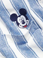 Old Navy x Disney© Linen-Blend Cropped Utility Shirt