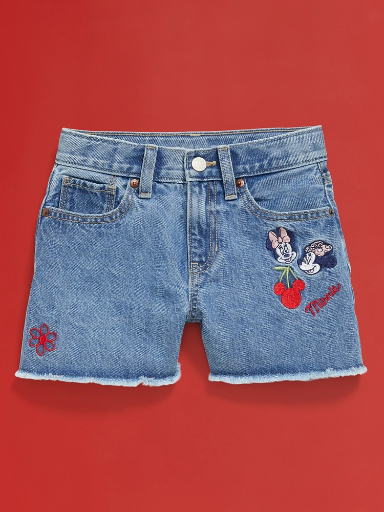 Old Navy x Disney© High-Waisted Cutoff Jean Shorts for Girls