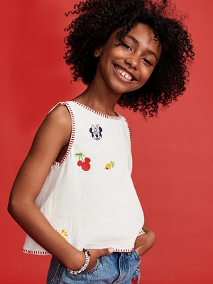 Old Navy x Disney© Sleeveless Linen-Blend Top for Girls