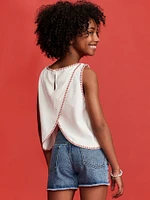 Old Navy x Disney© Sleeveless Linen-Blend Top for Girls