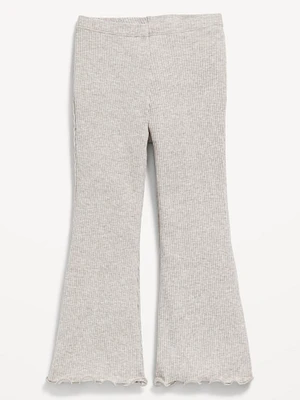 Ribbed Flare-Leg Leggings for Toddler Girls